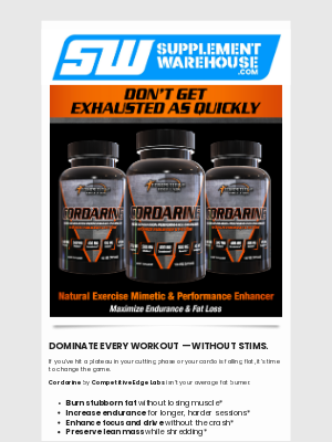 http:||supplementwarehouse.com - Ready to Take It to the Next Gear? Cordarine Is It!