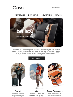 Meet Bellroy: Smart Travel Luggage & Functional Gear