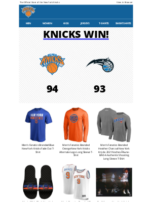knicks store
