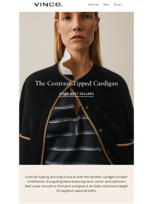 Vince - A Tip-Top Cardigan