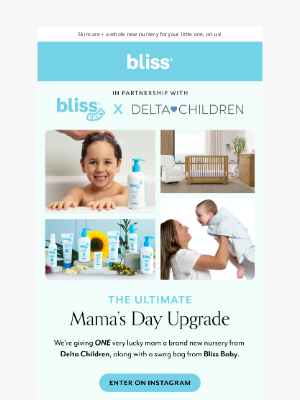 Bliss - This is the mother of all giveaways…