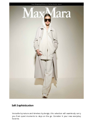 Max Mara - The Art of Casual Elegance