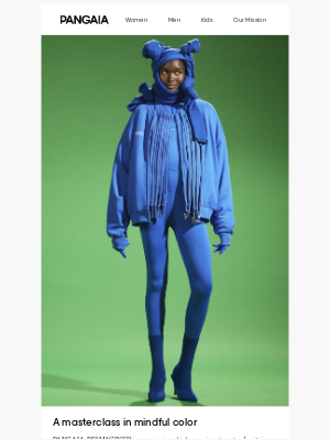 PANGAIA - A masterclass in mindful color