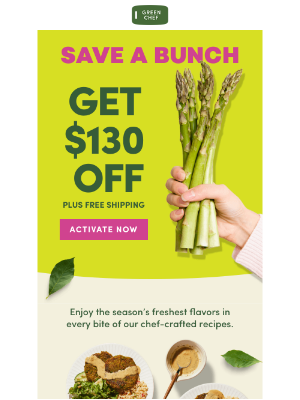 Green Chef - ➡️ Spring savings this way ➡️