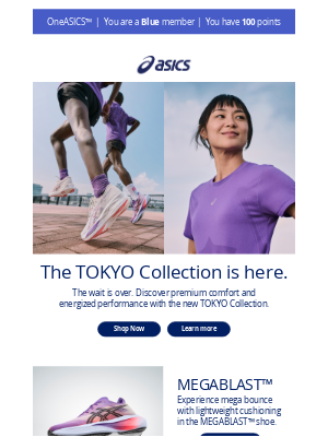 ASICS (United Kingdom) - Experience premium comfort and energized performance.