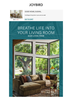 Joybird - 🛋️ Looking to upgrade your living room?