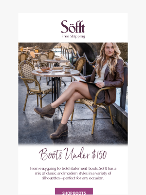 Sofft Shoes - Your Perfect Pair - Boots Under $150