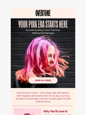 oVertone - P.S. Everyone’s Going Pink—Here’s Why