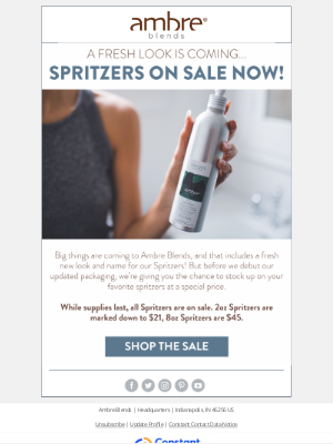 Ambre Blends - Out With the Old, In With the New