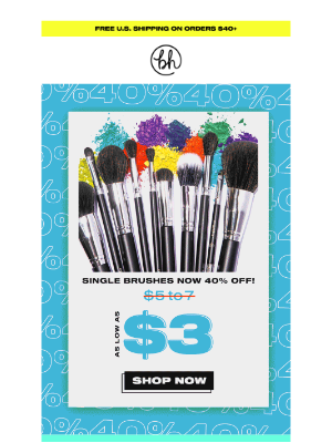 BH Cosmetics - Time to BRUSH UP!