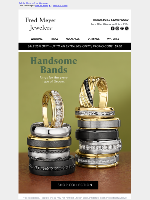 Fred Meyer Jewelers - Built for life: men’s wedding rings
