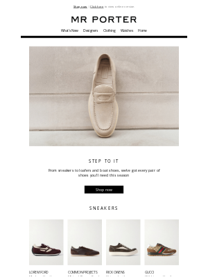 A pair of shoes for every occasion
