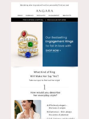 Angara - Find Her Engagement Ring Style ❤️