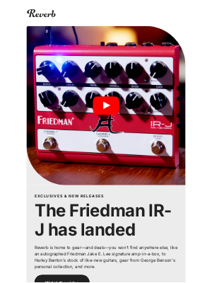 Reverb - Exclusively on Reverb: Gear you won't find anywhere else