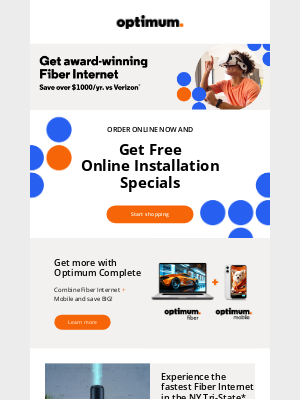 Optimum - Special offers await