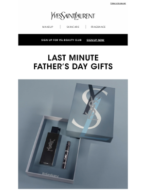 Yves Saint Laurent Beauty - Last Minute Father's Day Gifts