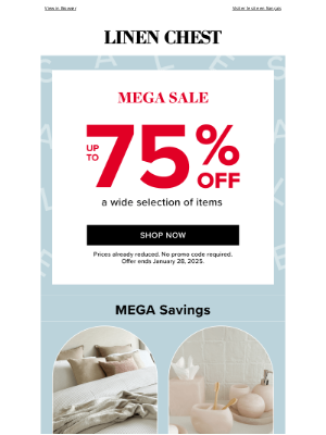 Linen Chest - 🆕 Mega Sale Starts NOW!