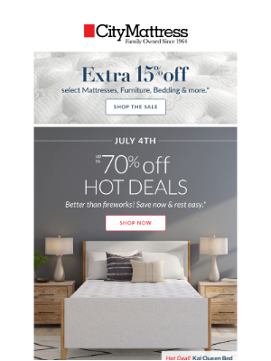 City Mattress - 🔥 Up to 70% off Hot Deals!