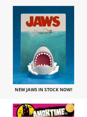 Amok Time Toys - NEW JAWS, DC Beast Kingdom and Kirby