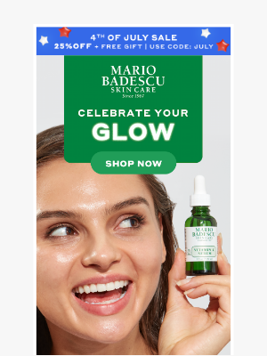 Mario Badescu Skin Care - 25% Off Sitewide—Declare Your Skincare Freedom