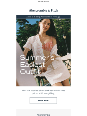 Abercrombie Kids - Keep it short and sweet.