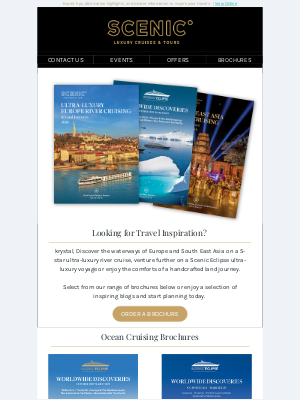 Scenic (Australia) - Start Planning Today | Order Your Complimentary Brochure