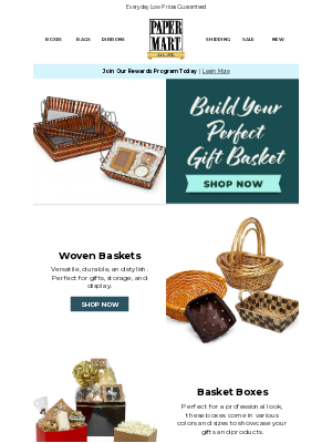 Paper Mart - Wrap, Fill, and Wow—Shop Gift Basket Essentials!