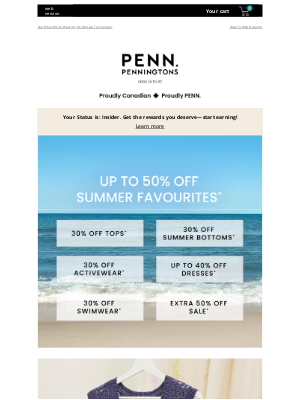 Penningtons - Up to 50% OFF summer’s most wearable trends