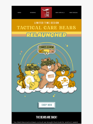 NineLineApparel - WELCOME BACK to this classic! Limited time only!