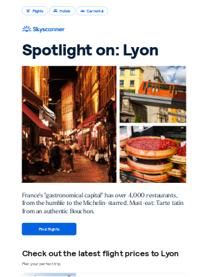 Skyscanner  - Spotlight on: Lyon
