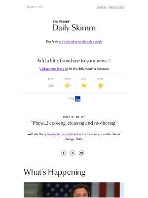 theSkimm - “Veggie-flation” might be the beginning