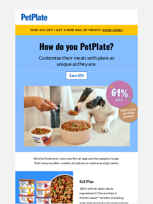 PetPlate - 🐶 Spoil your pup with savings.