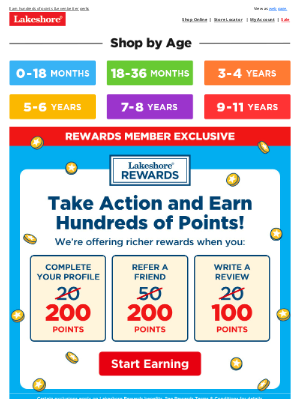 Lakeshore Learning - 3 Ways to Score More Rewards!