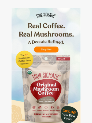 FourSigmatic - Real Coffee. Real Mushrooms.