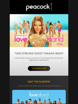 Peacock(Tuvalu) - Premiere: Love Island USA 💖🏝️