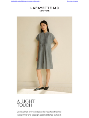 Lafayette 148 New York - Dress in Linen