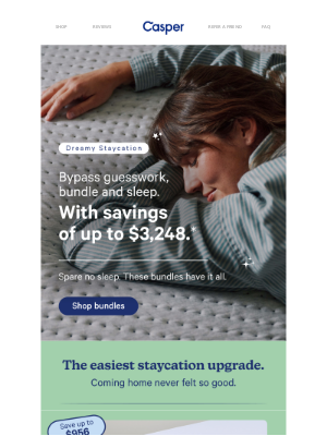 Casper - Up to $3,248 off. Rethink any room.