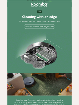 iRobot - Advanced navigation, PerfectEdge® Mopping, and heated pad drying—oh my!