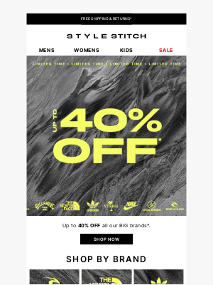 SurfStitch - Up to 40% Off? You're welcome* 💛