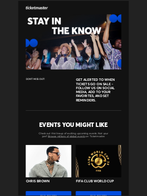 Live Nation - See Something You Like?