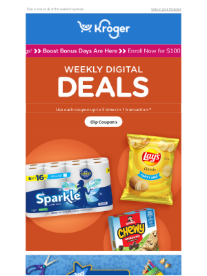 The Kroger Co. - We’re Giving You New Friday Deals ✨ | Back to School Made Easy | Rose Sale