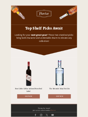 Flaviar - 🥃 ELEVATE Your Shelf With These Standout Pours!