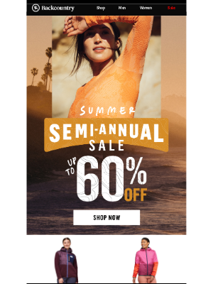 Backcountry - Semi-Annual Sale ends soon ⏰