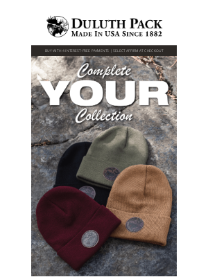 Duluth Pack - COMPLETE YOUR COLLECTION