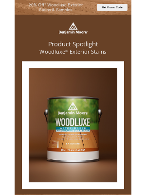 Benjamin Moore - Why Contractors Love Woodluxe Exterior Stains