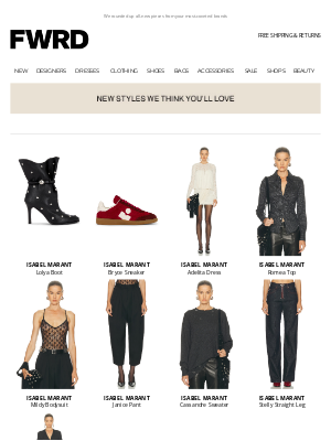 FWRD by Elyse Walker - You’ve Got Great Taste