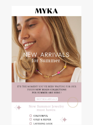 My Name Necklace - NEW Arrivals: Summer Beads Collections