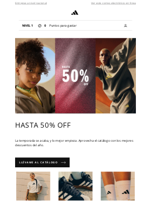 Pensamos en ti — abre este email para hasta 50% OFF... Hemos reducido los precios durante la venta de Final de Temporada