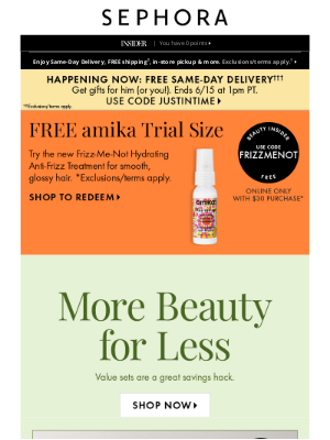 Sephora - A legit savings hack 👀