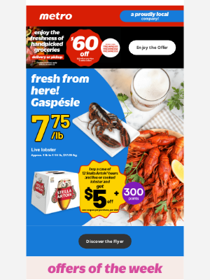 Metro (Canada) - Attractive Offers This Week! 🦞